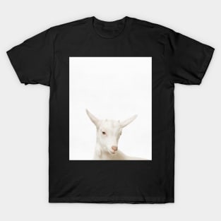 Goat print, Nursery, Animal, Kids room, Modern art, Wall decor T-Shirt